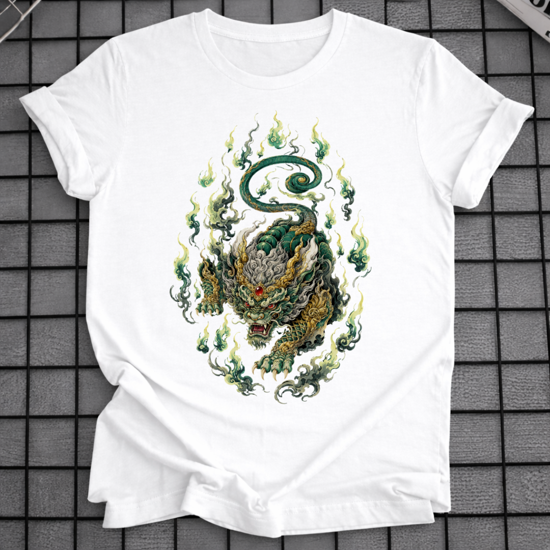 GREEN DRAGON TATTOO T-SHIRT