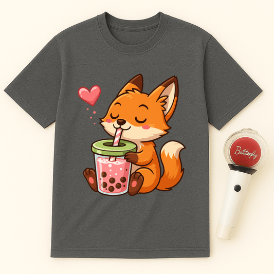 BOBA LOVE FOX UNISEX T-SHIRT