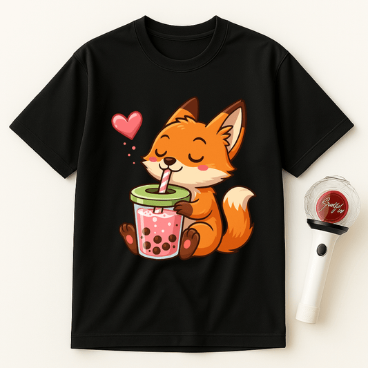 BOBA LOVE FOX UNISEX T-SHIRT