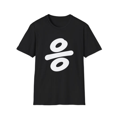 Percent Symbol Graphic T‑Shirt — Minimal Symbol Tee