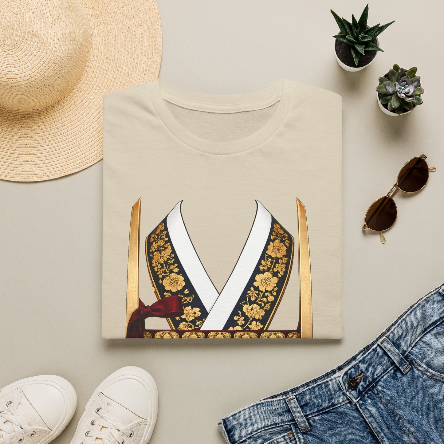 KOREAN WEDDING HANBOK COSTUME T-SHIRT