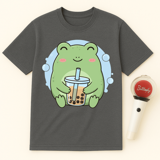 FROG BUBBLE TEA UNISEX T-SHIRT