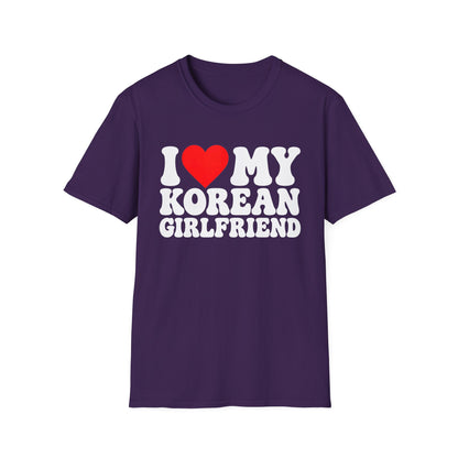 I LOVE MY KOREAN GIRLFRIEND T-SHIRT