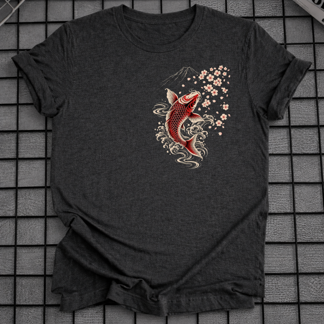 JAPANESE KOI FISH SWIM T-SHIRT