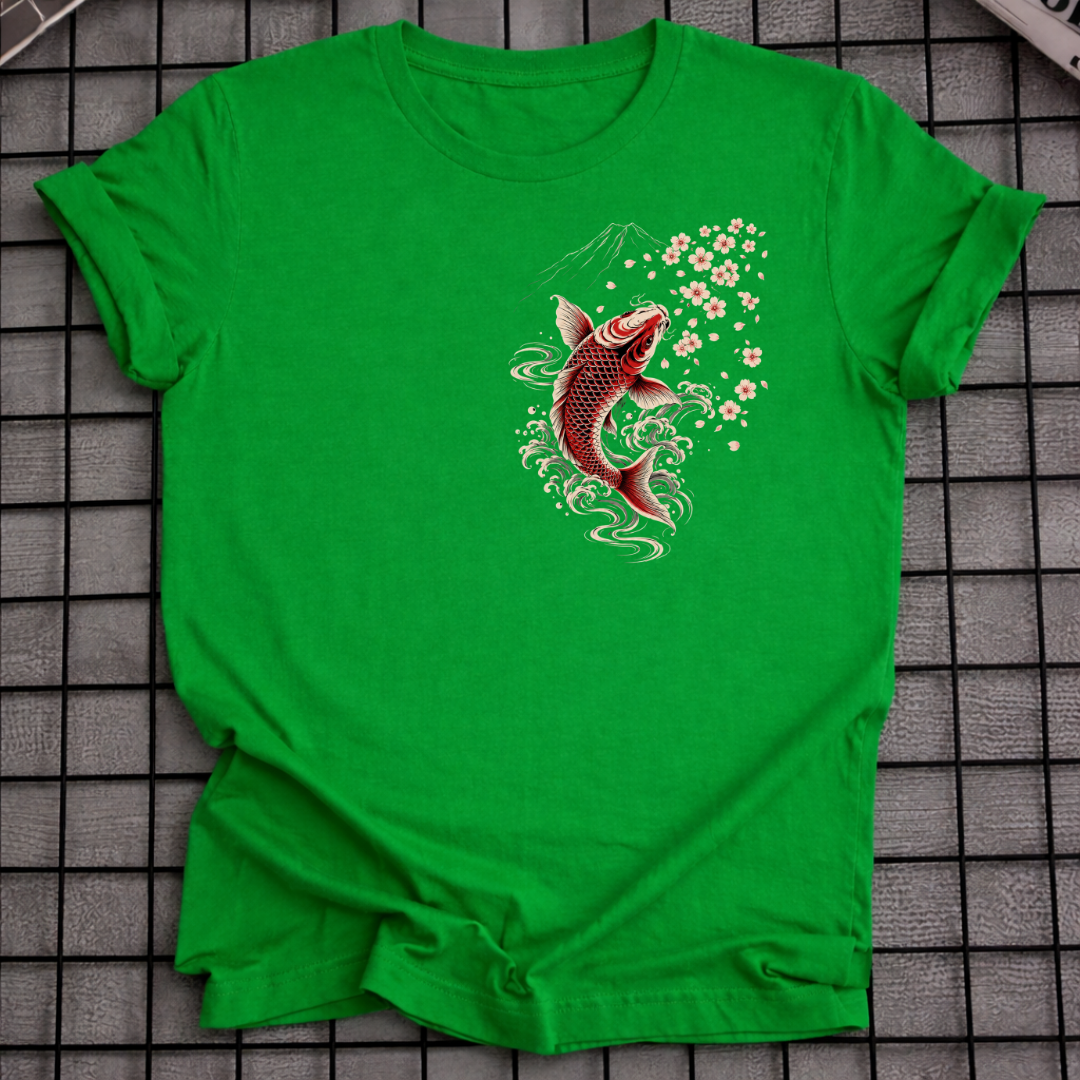 JAPANESE KOI FISH SWIM T-SHIRT