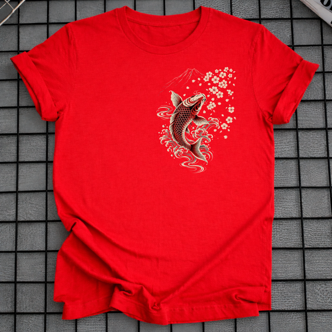 JAPANESE KOI FISH SWIM T-SHIRT