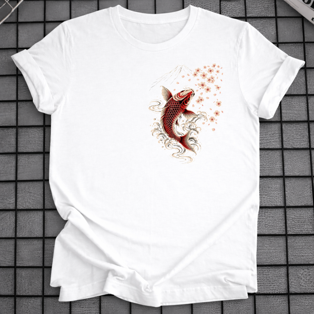 JAPANESE KOI FISH SWIM T-SHIRT