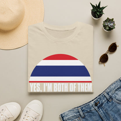 T-Shirt — Yes, I'm Both of Them (Korean-Thai Pride)