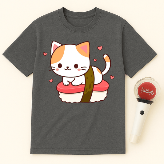 SUSHI CAT UNISEX T-SHIRT