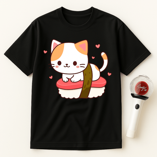 SUSHI CAT UNISEX T-SHIRT