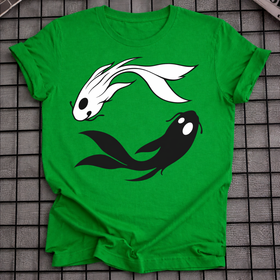 YIN YANG KOI KARPFEN T-SHIRT