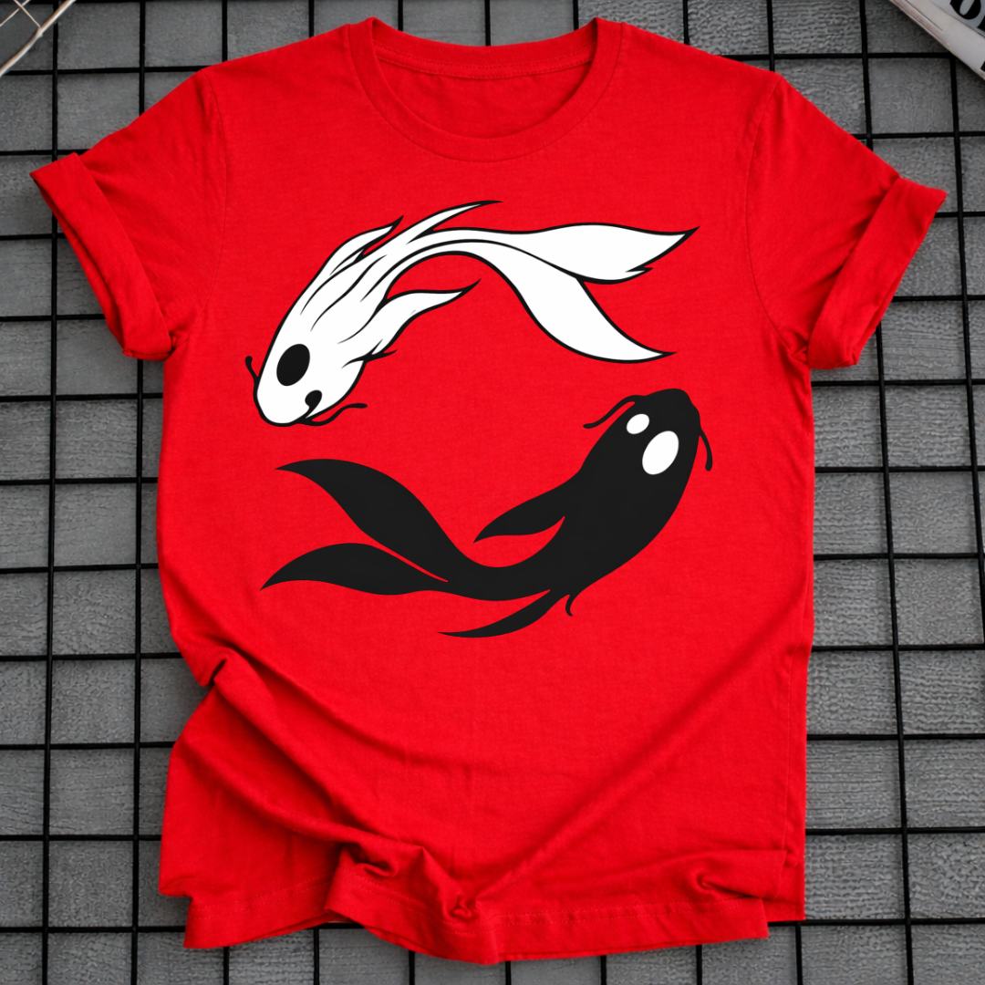 YIN YANG KOI KARPFEN T-SHIRT