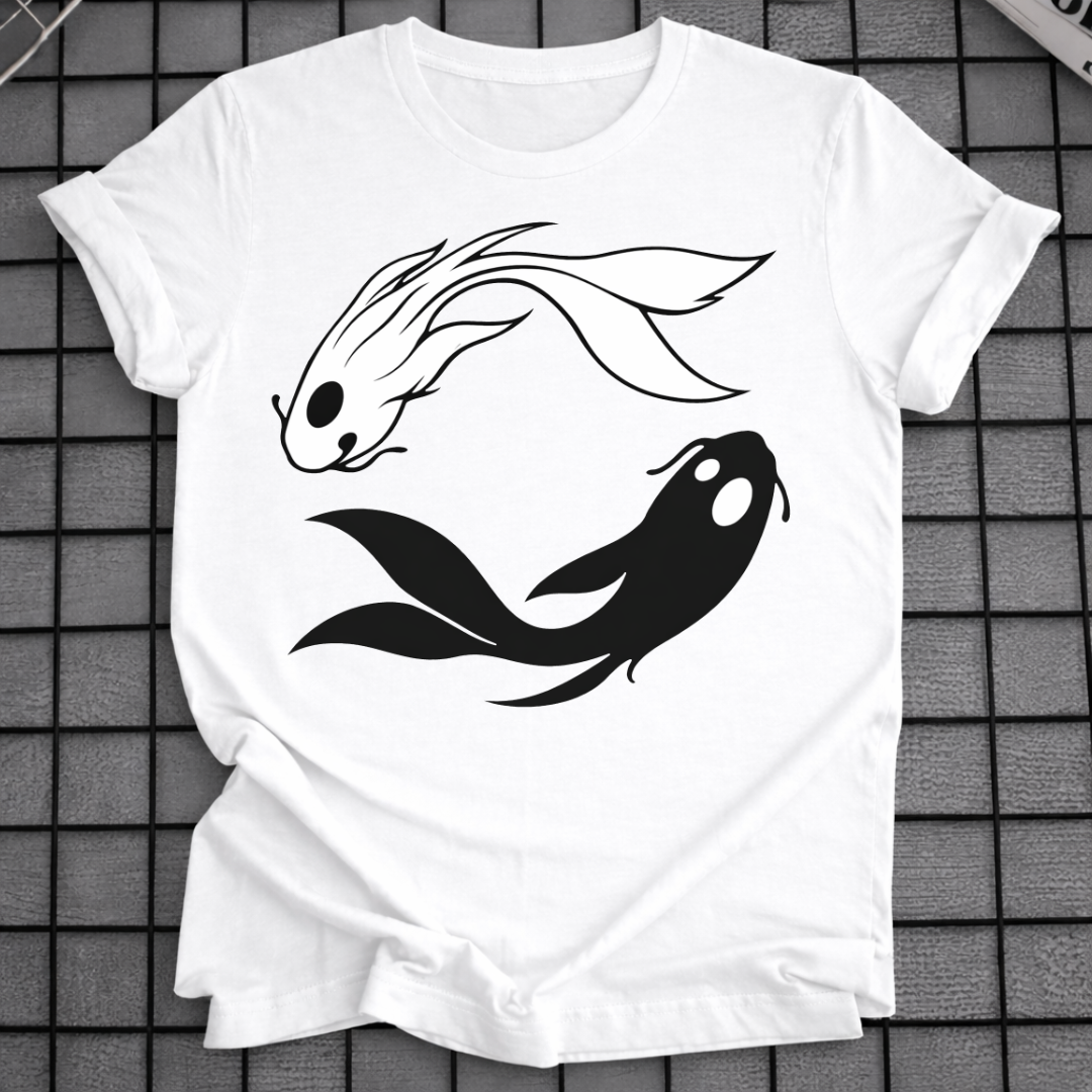 YIN YANG KOI KARPFEN T-SHIRT