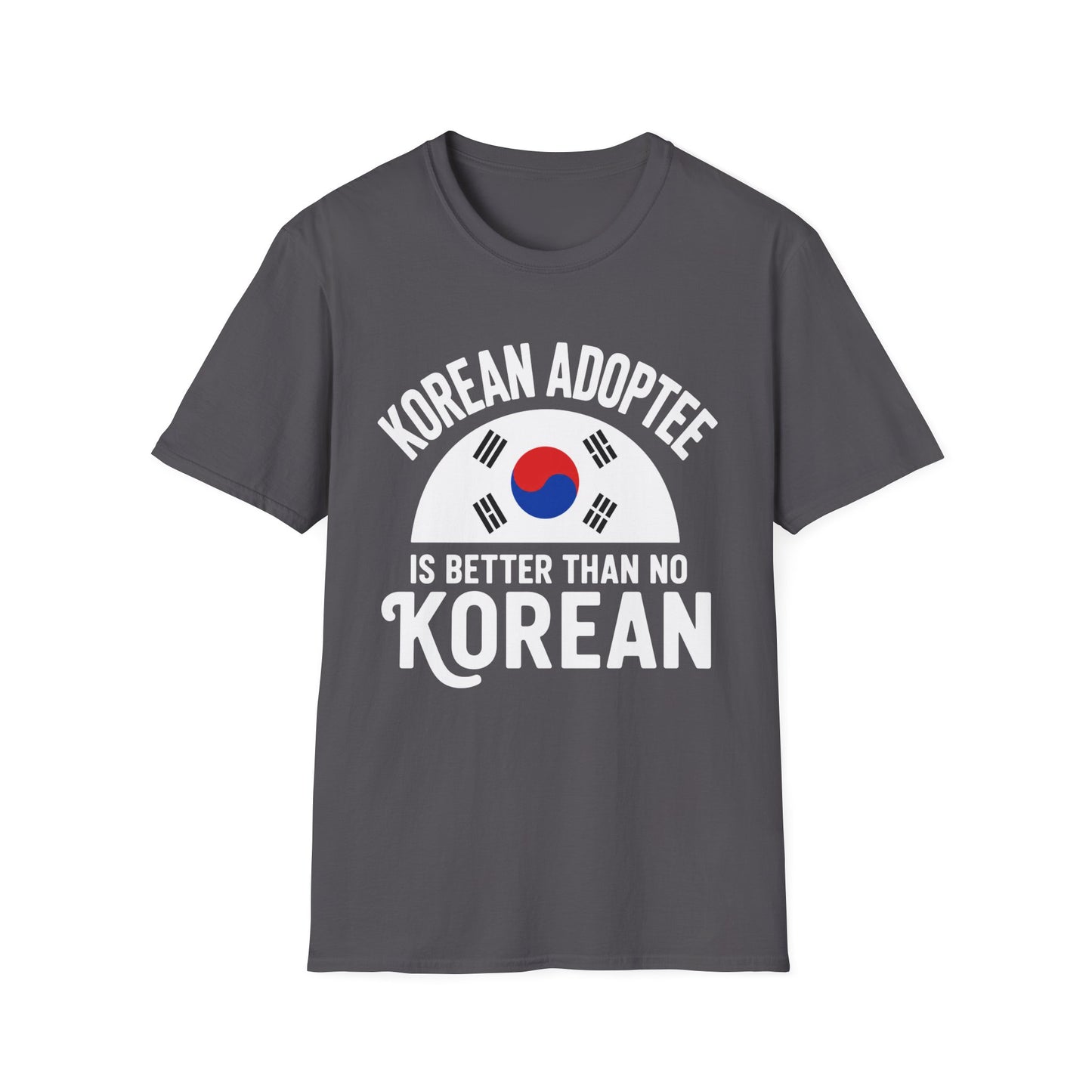Korean Adoptee T-Shirt – Proud Korean Flag Graphic Tee