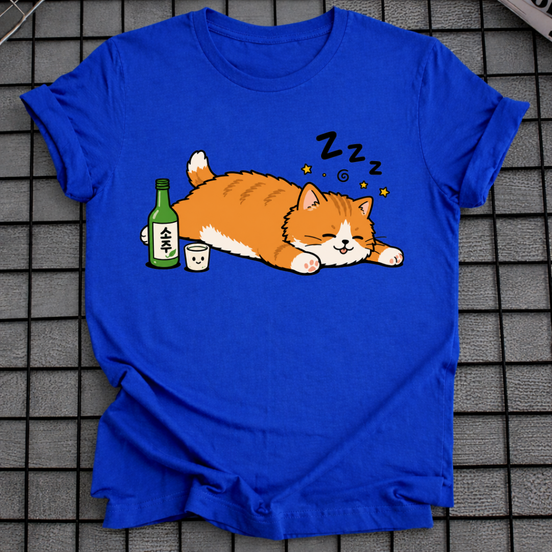CAT AFTER SOJU T-SHIRT