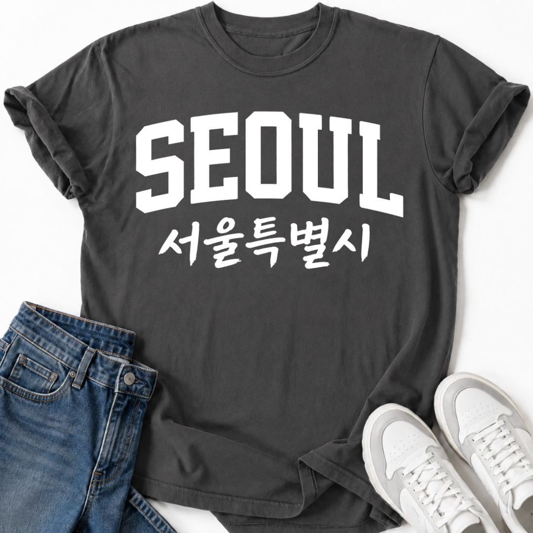 SEOUL SOUTH KOREA HANGUL T-SHIRT