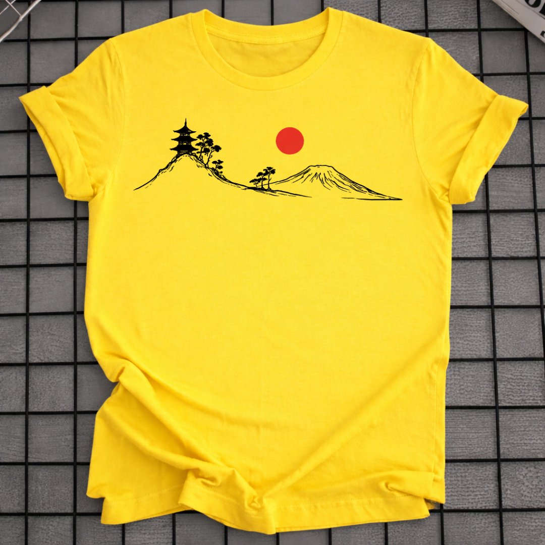 JAPAN MOUNTAIN T-SHIRT