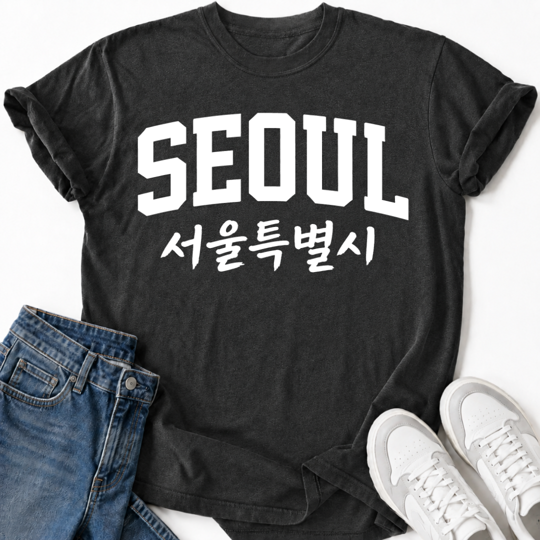 SEOUL SOUTH KOREA HANGUL T-SHIRT