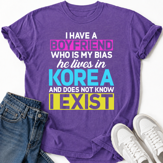 K-POP T-SHIRT FÜR DEN BIAS-FREUND
