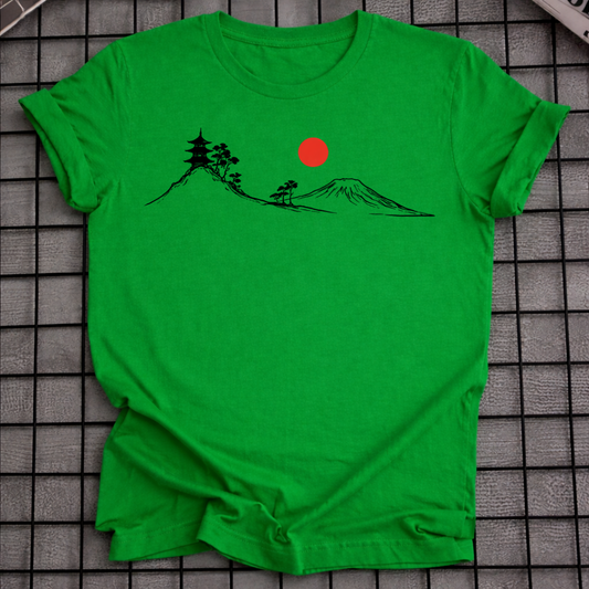 JAPAN MOUNTAIN T-SHIRT