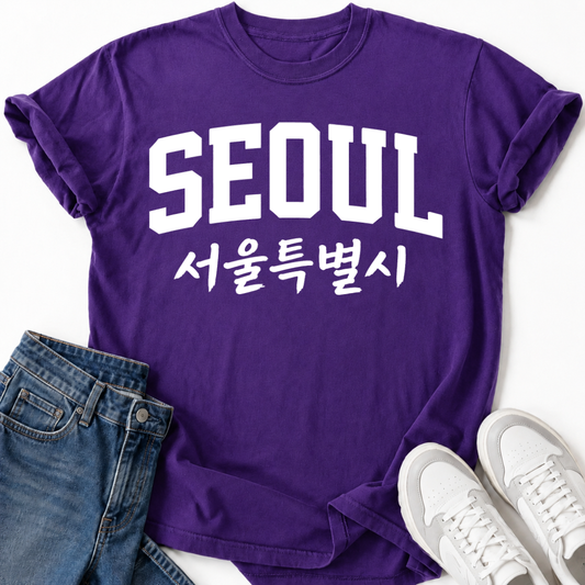 SEOUL SOUTH KOREA HANGUL T-SHIRT