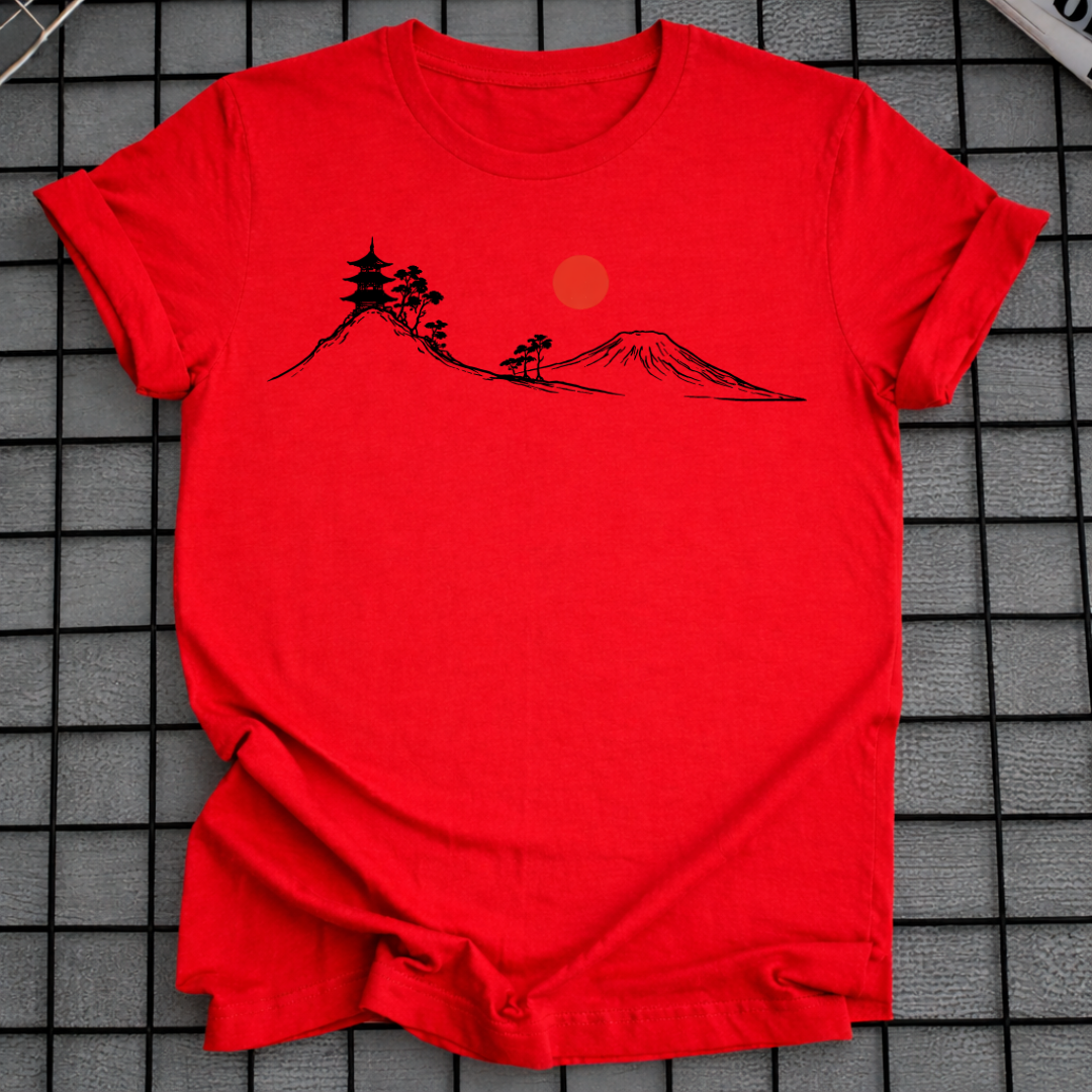 JAPAN MOUNTAIN T-SHIRT