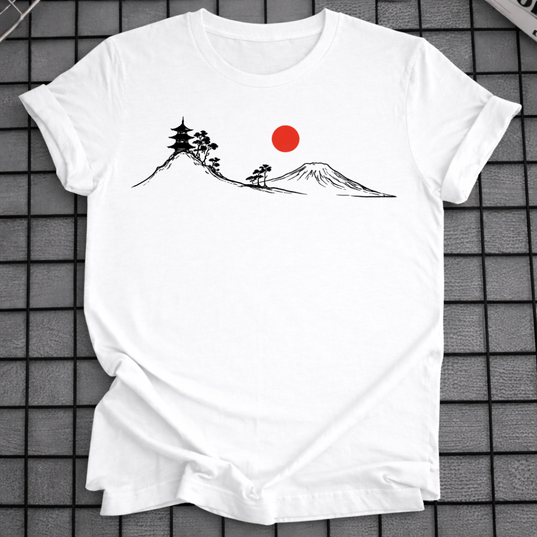 JAPAN MOUNTAIN T-SHIRT