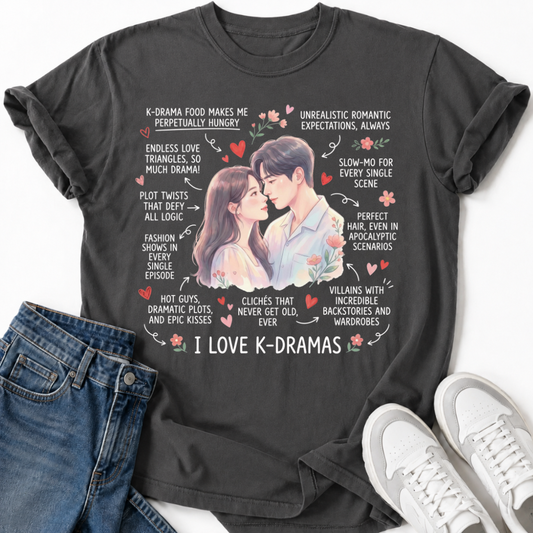 K-DRAMA-LIEBHABER T-SHIRT