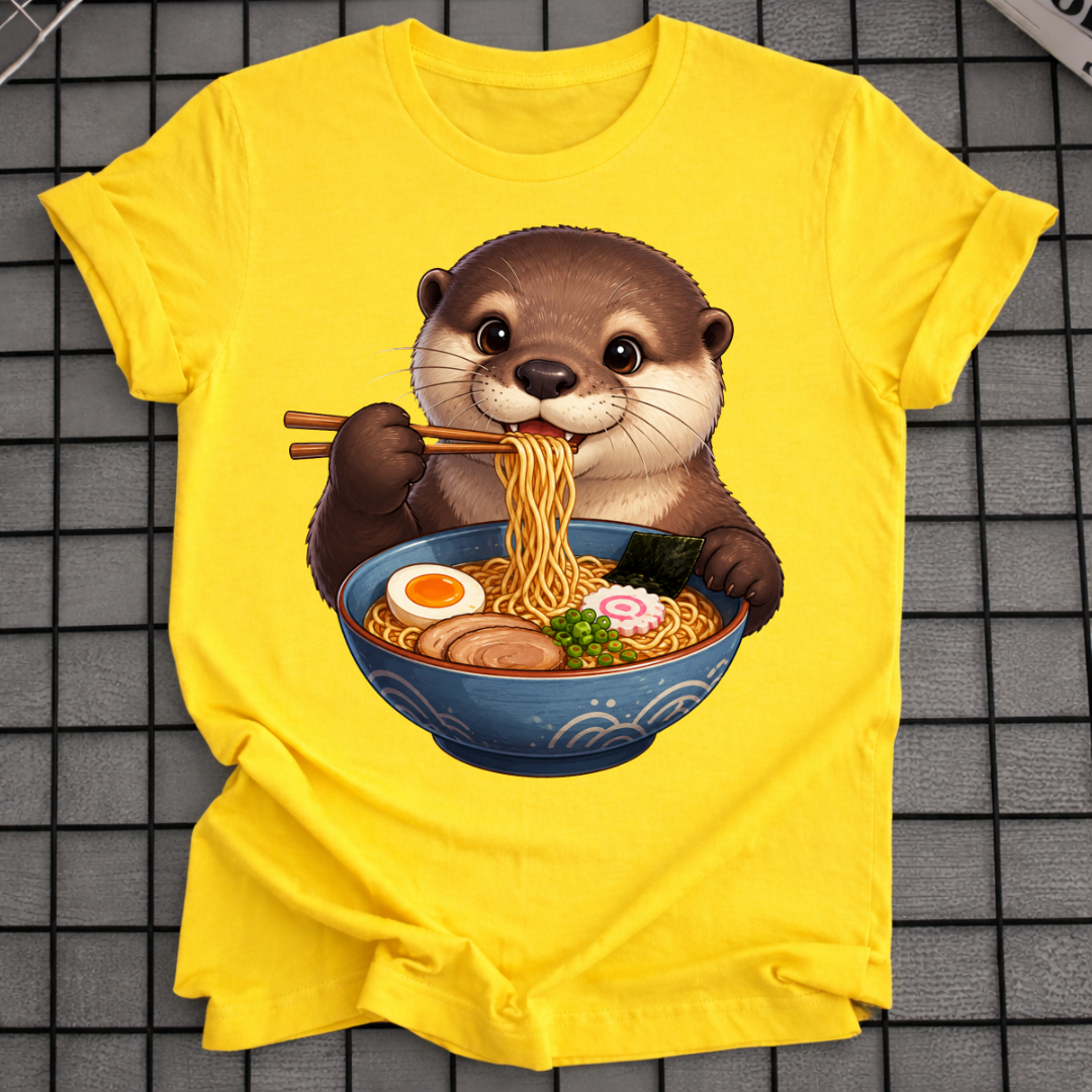 OTTER NOODLE BOWL T-SHIRT