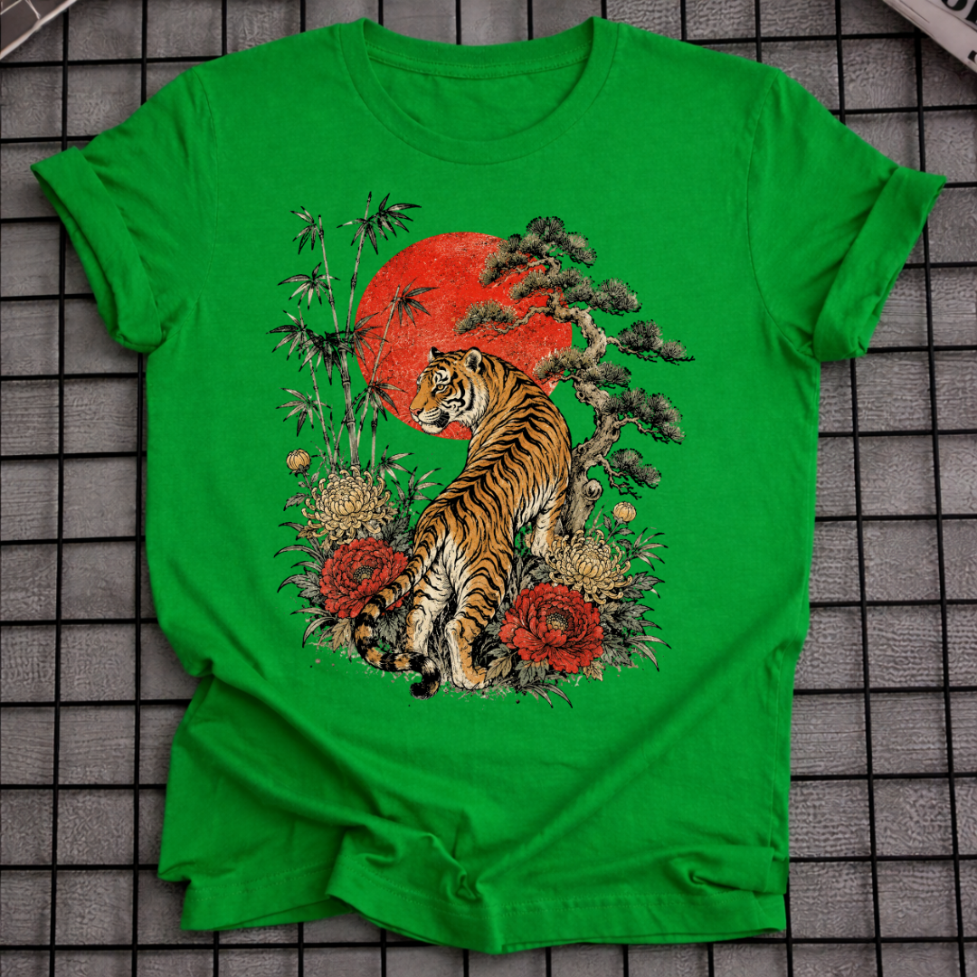 TIGER SUNSET T-SHIRT