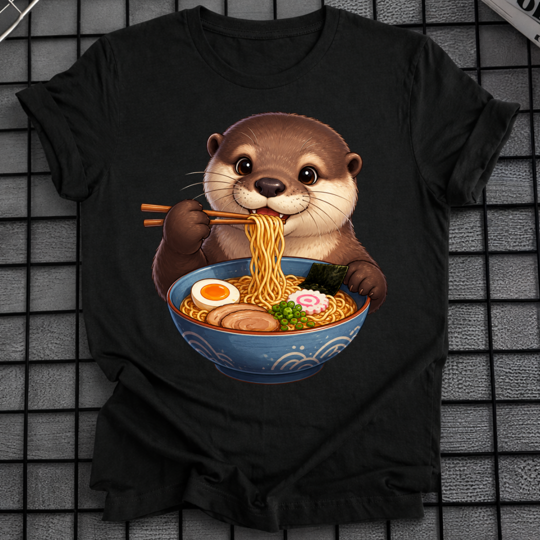 OTTER NOODLE BOWL T-SHIRT