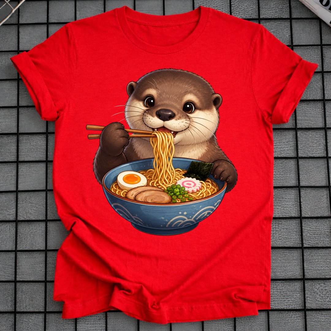 OTTER NOODLE BOWL T-SHIRT