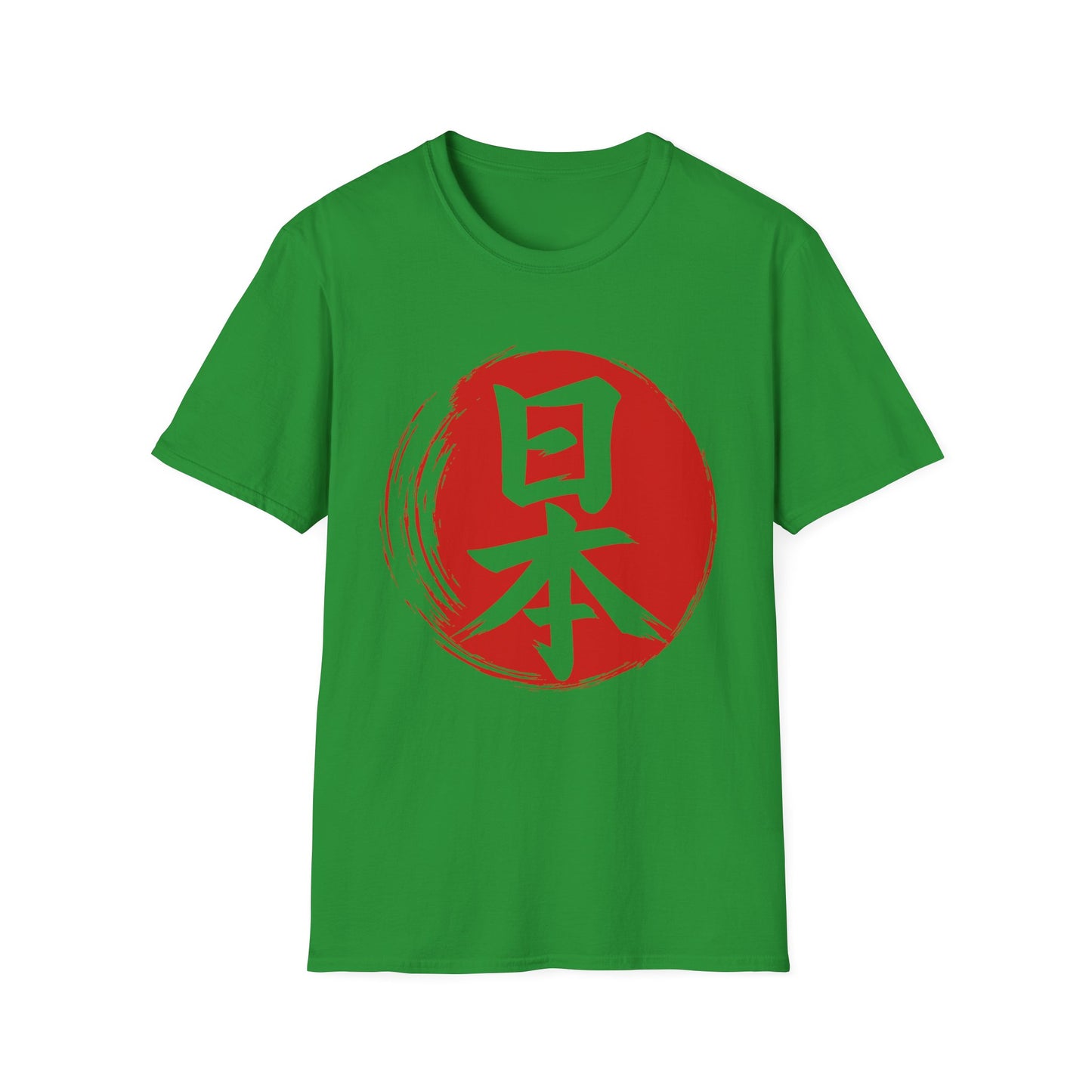 Japan Flag T-Shirt — Red Sun Kanji Graphic Tee