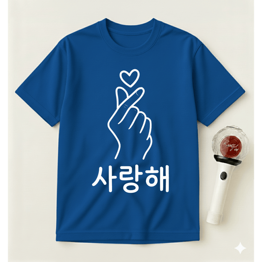 K-POP SARANGHAE HEART T-SHIRT
