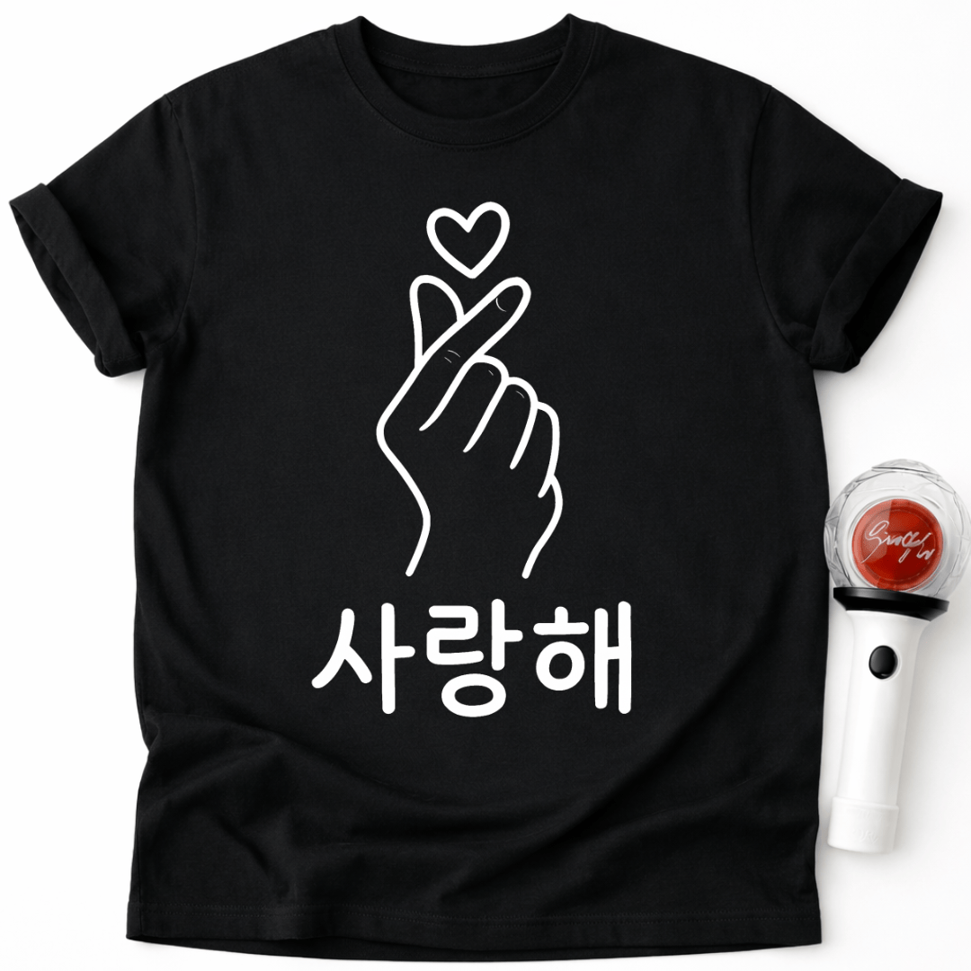 K-POP SARANGHAE HERZ-T-SHIRT