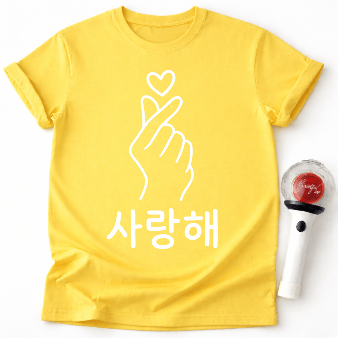 K-POP SARANGHAE HERZ-T-SHIRT