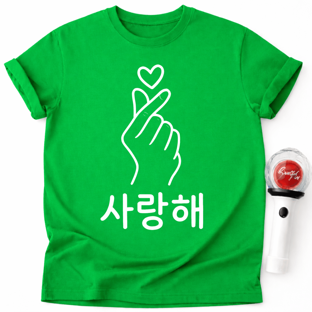 K-POP SARANGHAE HERZ-T-SHIRT