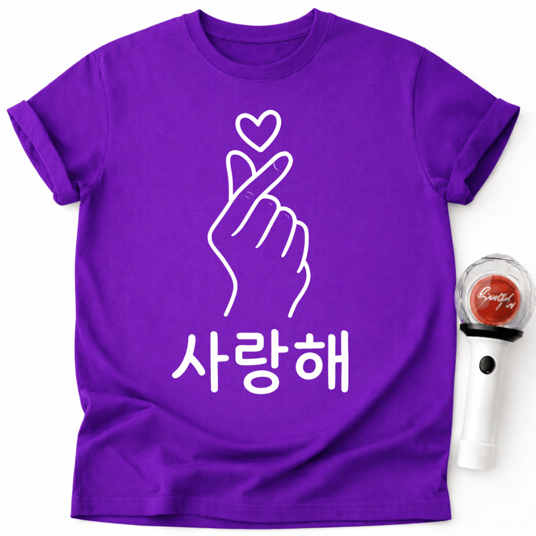 K-POP SARANGHAE HERZ-T-SHIRT