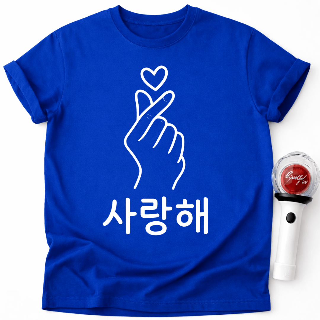 K-POP SARANGHAE HERZ-T-SHIRT