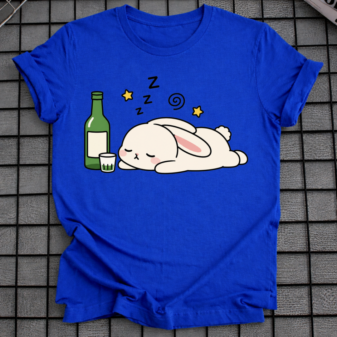 SLEEPY SOJU BUNNY T-SHIRT