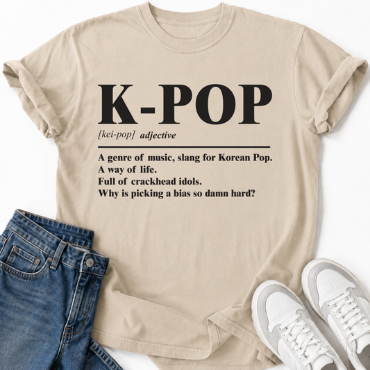 K-POP DEFINITION T-SHIRT