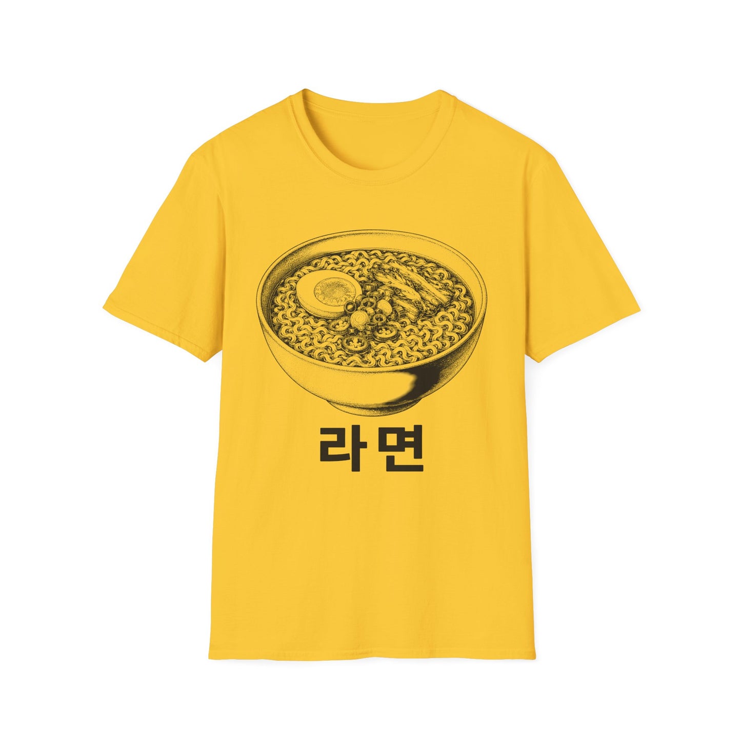 Ramen Bowl T-Shirt — 라면 Graphic Tee