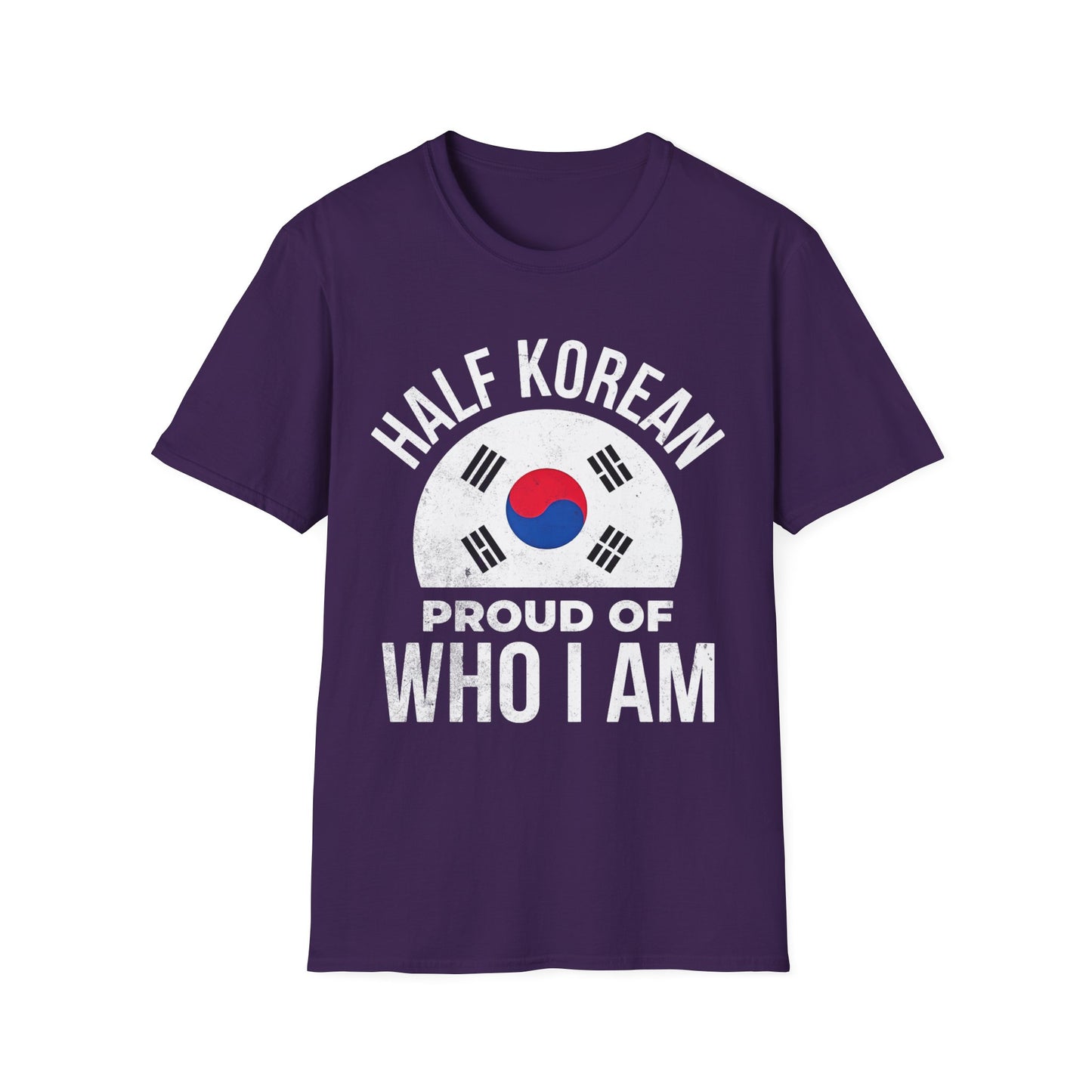 Half Korean T-Shirt — "Proud of Who I Am" Heritage Tee