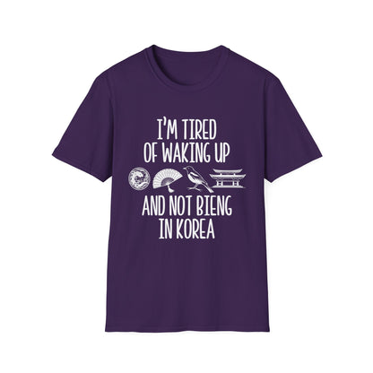 WAKING UP IN KOREA T-SHIRT