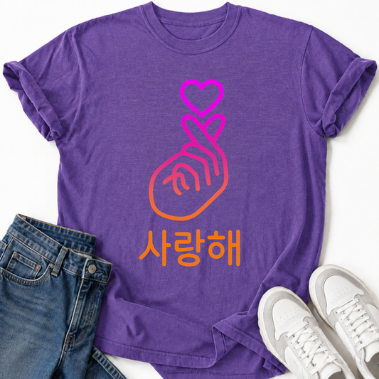 SARANGHAE K-POP T-SHIRT