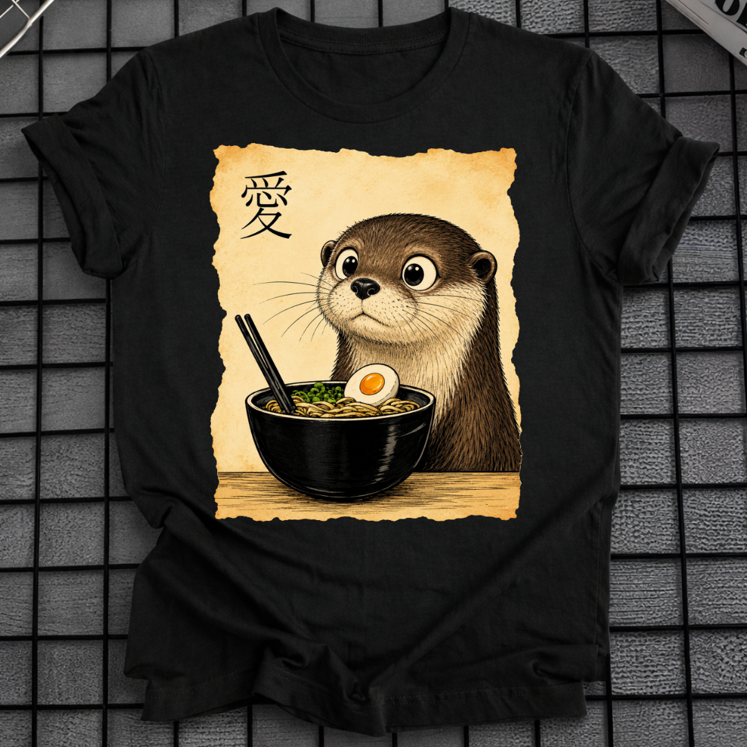 OTTER RAMEN T-SHIRT