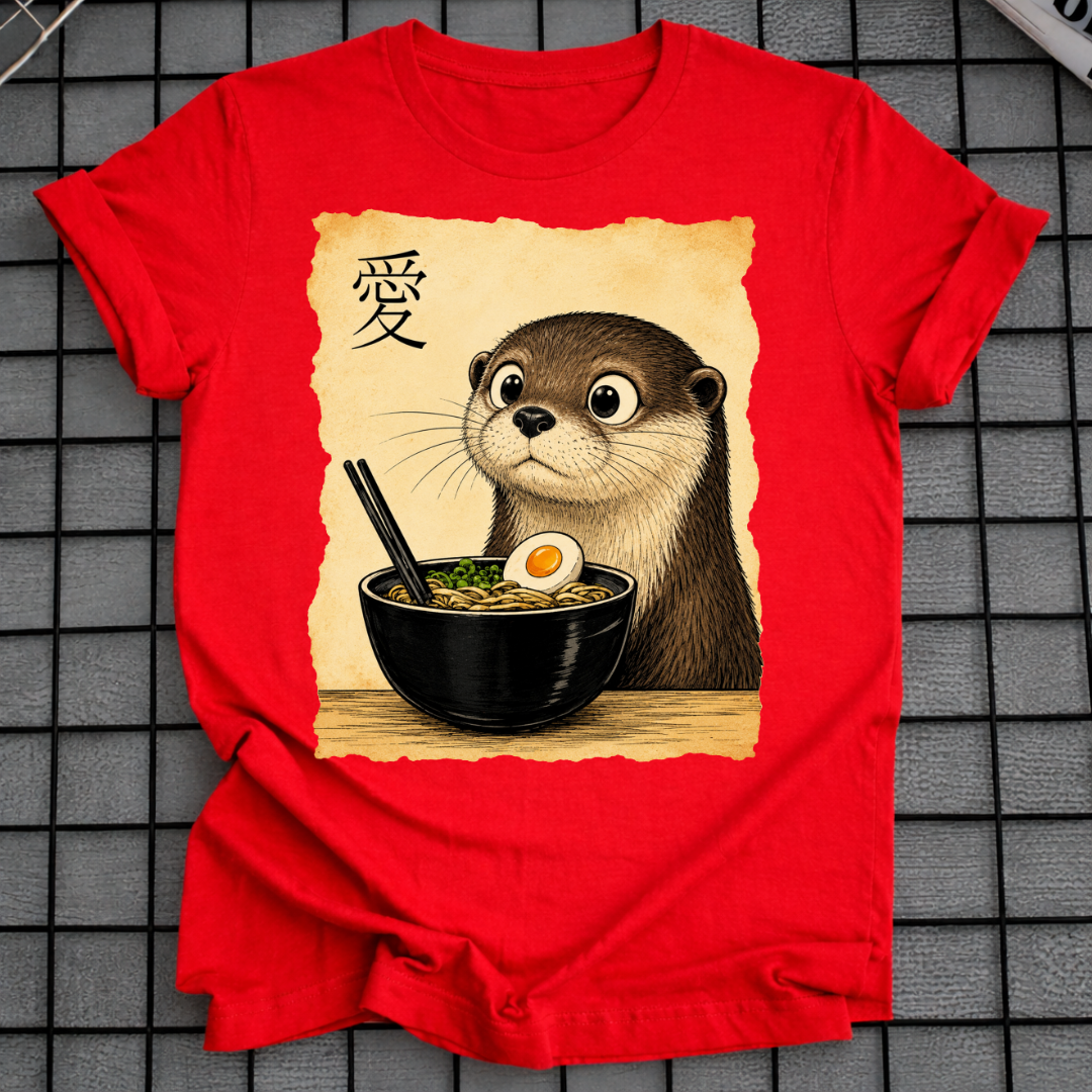 OTTER RAMEN T-SHIRT