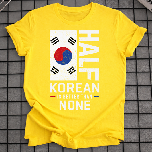 HALF KOREAN T-SHIRT