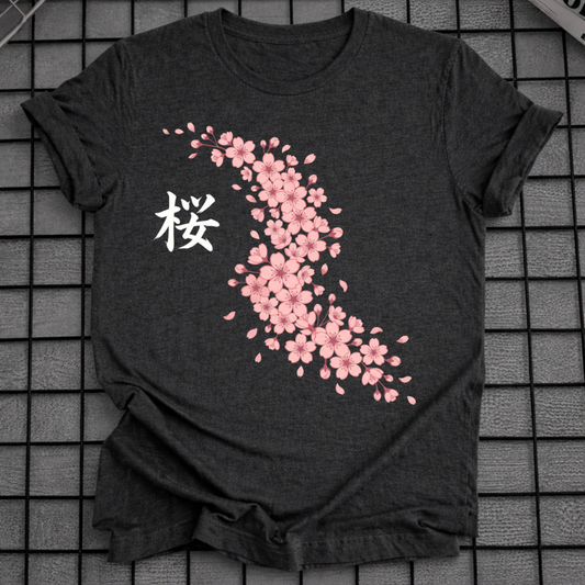 PINK CHERRY BLOSSOM T-SHIRT