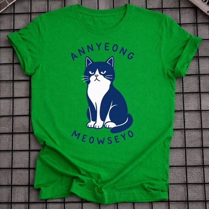 ANNYEONG MEOWSEYO T-SHIRT
